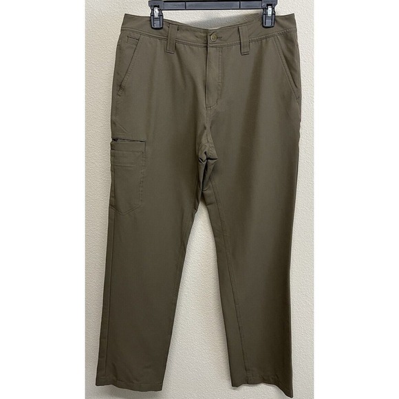 Toad&Co Light trail Lean Pant Men's Size 32 Taupe Olive Cargo Pants - Picture 1 of 12